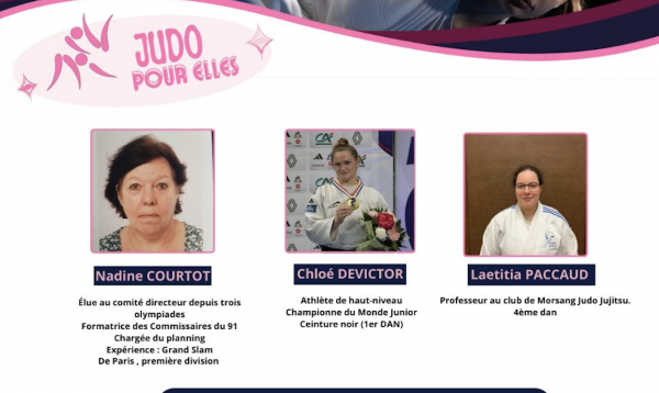 JUDO POUR ELLES ESSONNE 91